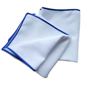 Glasklud 70x40 cm hvid