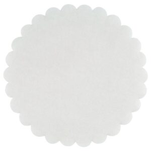 Fadpapir præget rund 18 cm 500 stk