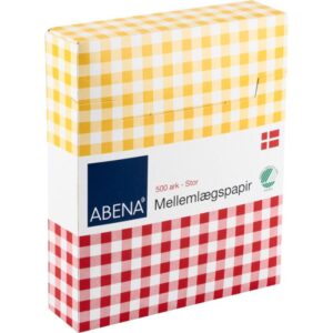 Mellemlægspapir 14,5x12 cm 10x50 stk