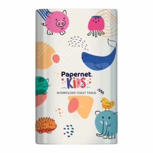 Papernet Kids Interfoldet Toiletpapirsdispenser
