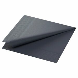 Serviet 24x24 sort 2400 stk