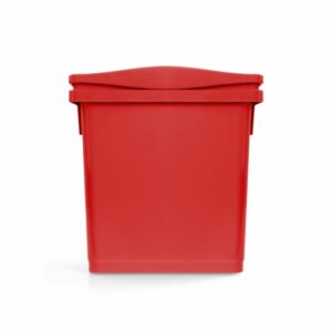 Spand 4 ltr. Rød